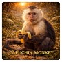 Fridge Magnet :Capuchin Monkey