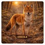 Fridge Magnet :Dhole