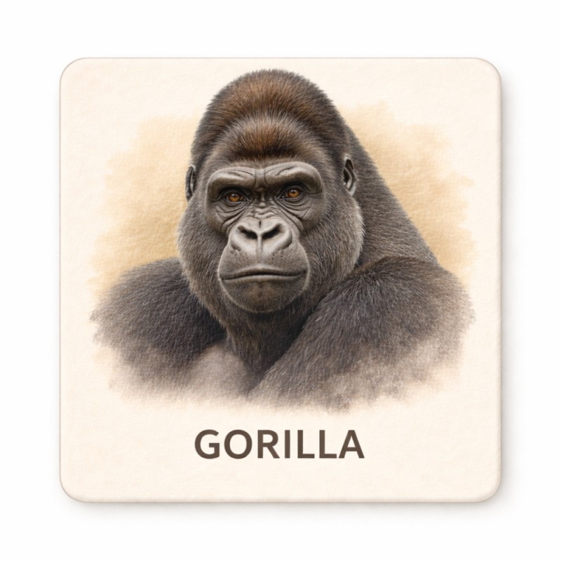 Fridge Magnet :Gorilla (2)