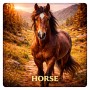 Fridge Magnet :Horse