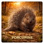 Fridge Magnet :Porcupine
