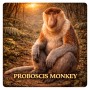 Fridge Magnet :Proboscis Moneky