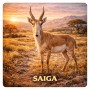 Fridge Magnet :Saiga