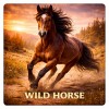 Fridge Magnet :Wild Horse