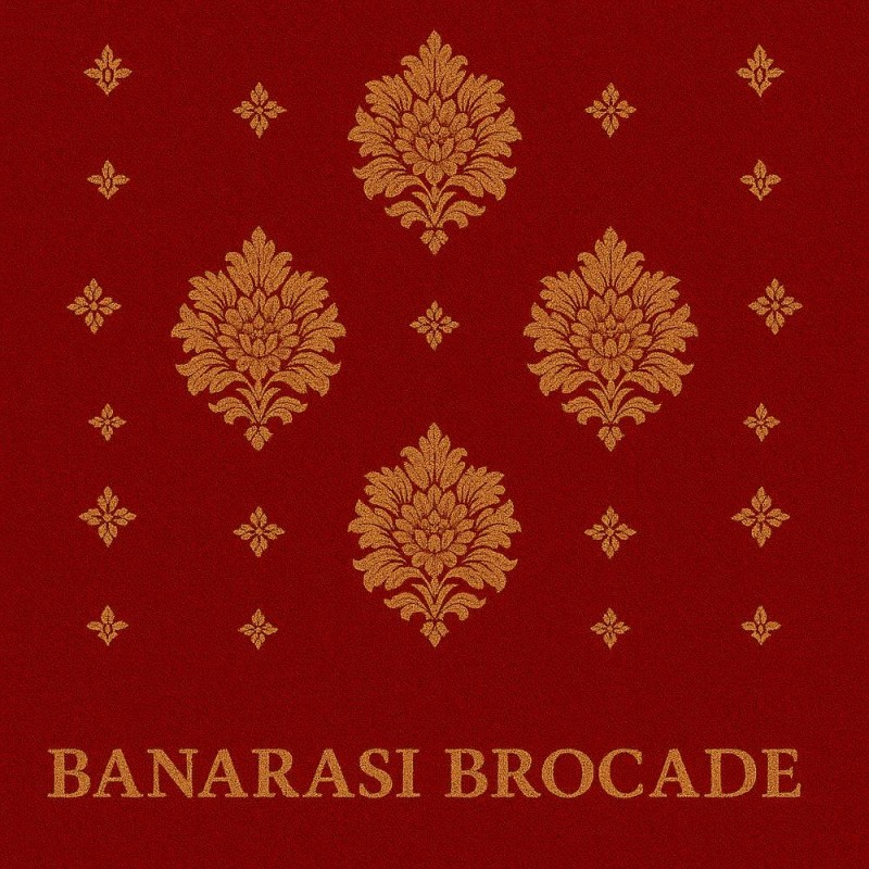 Fridge Magnet :Banaras Zardozi