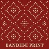 Fridge Magnet :Bandhani
