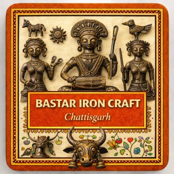 Fridge Magnet :Bastar Iron Craft