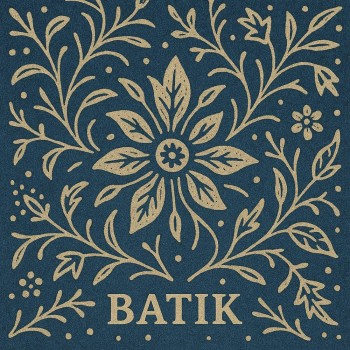 Fridge Magnet :Batik Print of Kutchh