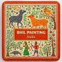 Fridge Magnet :Bhil Painting