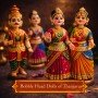 Fridge Magnet :Bobble Head Dolls of Thanjavur
