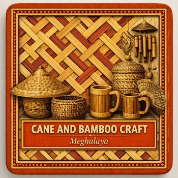 Fridge Magnet :Cane And Rattan Craft