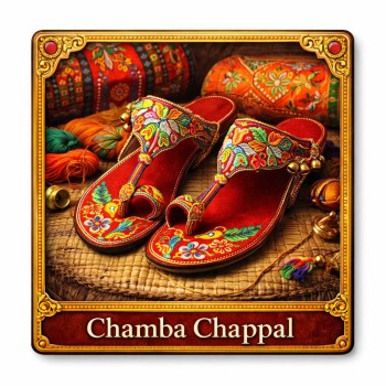 Fridge Magnet :Chamba Chappal
