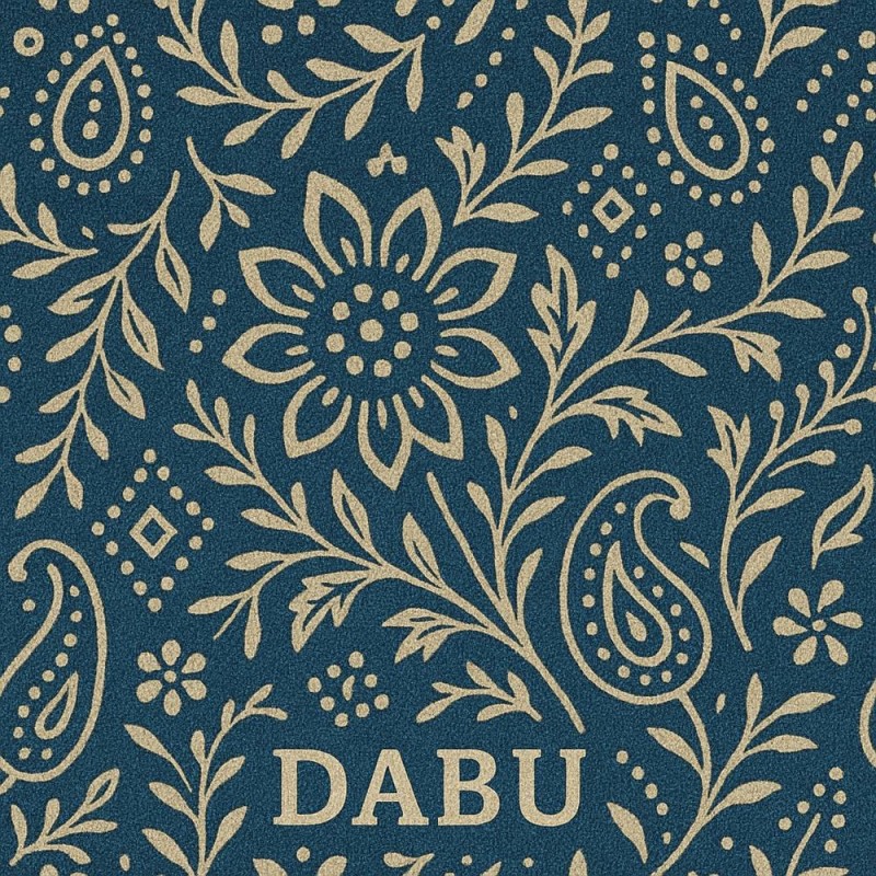 Fridge Magnet :Dabu Print of Bagru