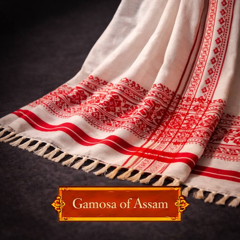 Fridge Magnet :Gamosa Of Assam