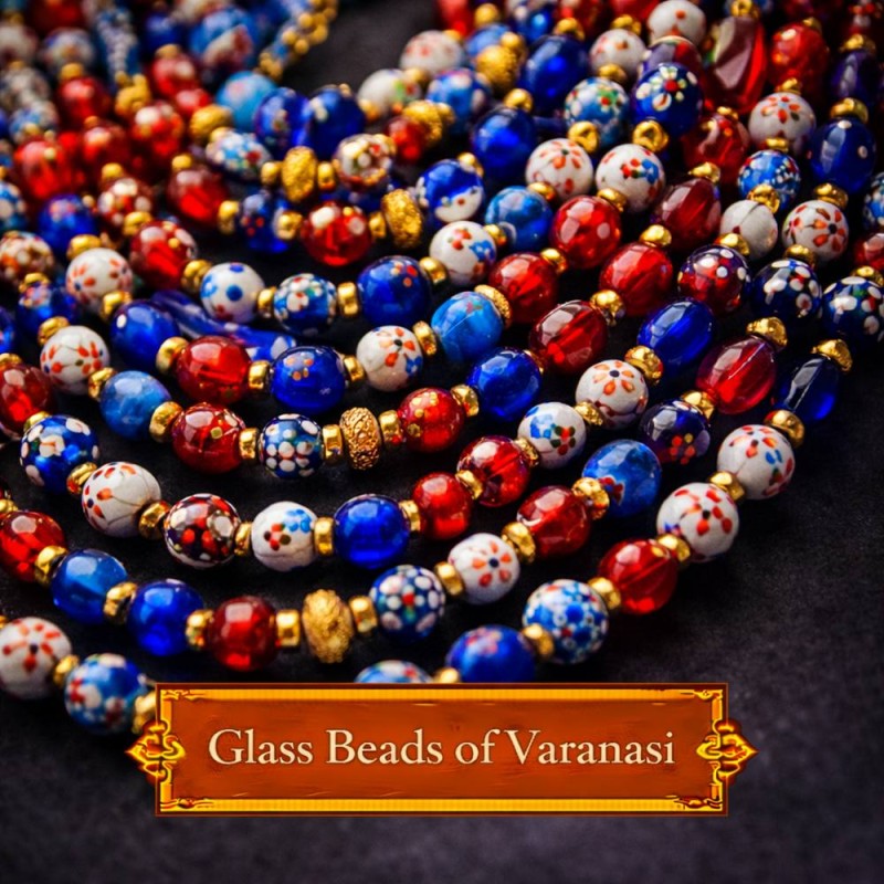 Fridge Magnet :Glass Beads of Varanasi