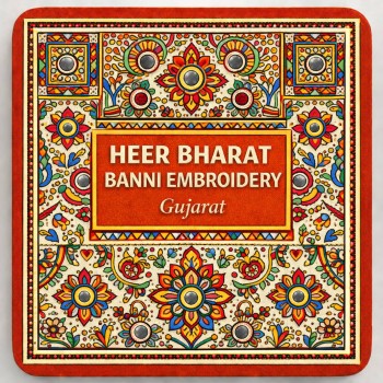 Fridge Magnet :Banni Embroidery