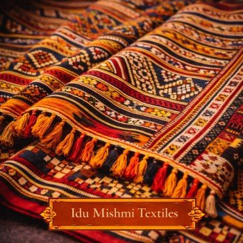 Fridge Magnet :Idu Mishmi Textiles