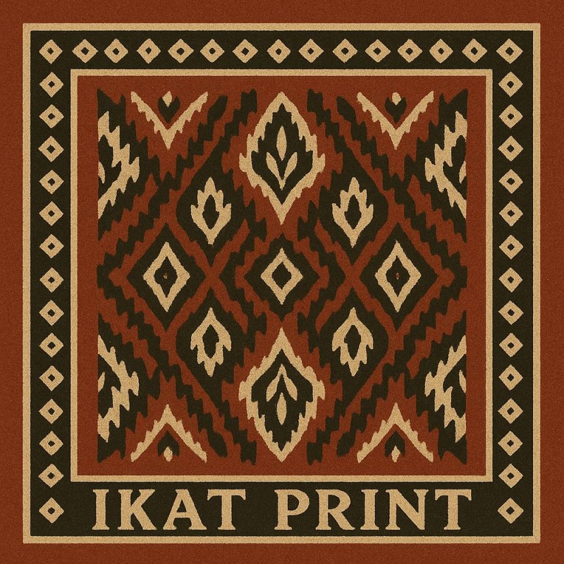 Fridge Magnet :Ikat of South India