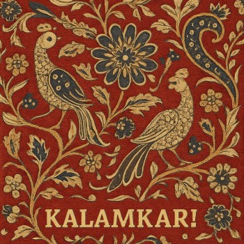 Fridge Magnet :Kalamkari Durries