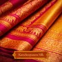 Fridge Magnet :Kancheepuram Silk