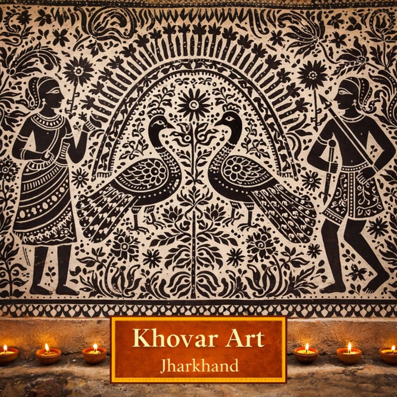 Fridge Magnet :Khovar Art