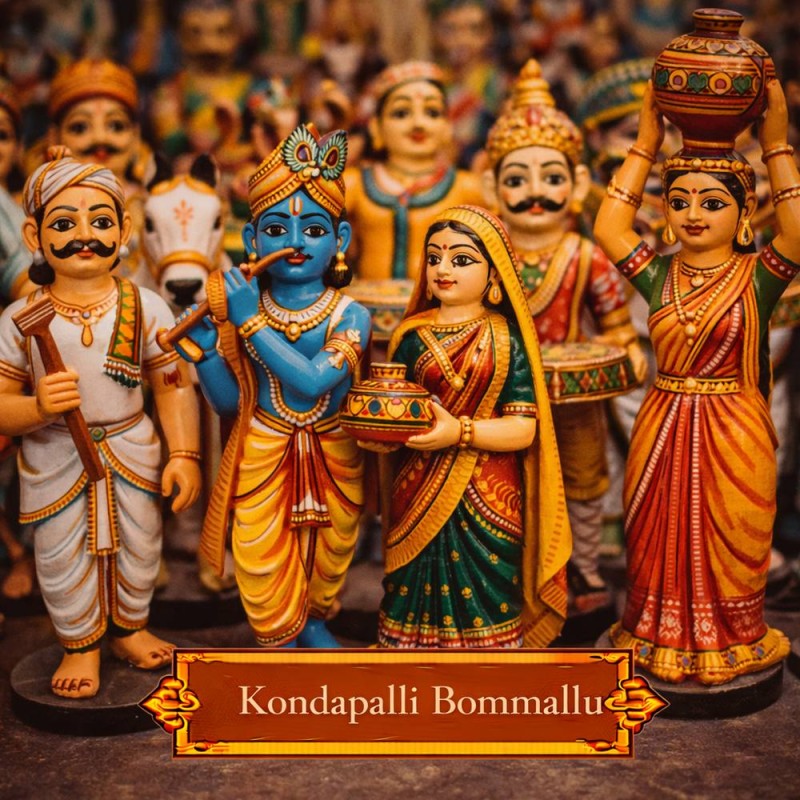 Fridge Magnet :kondapalli Bommallu