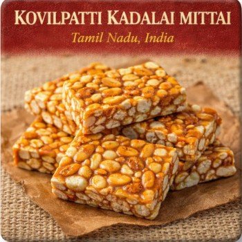 Fridge Magnet :Kovilpatti Kadalai Mittai