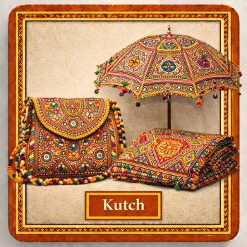 Fridge Magnet :Hand Embroidery of Kutch