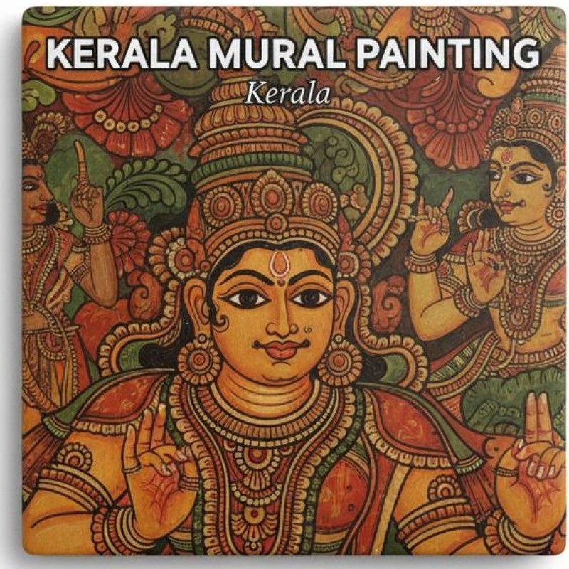 Fridge Magnet :Kerala Mural Paintings