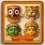 Fridge Magnet :Paper Mache Masks Odisha