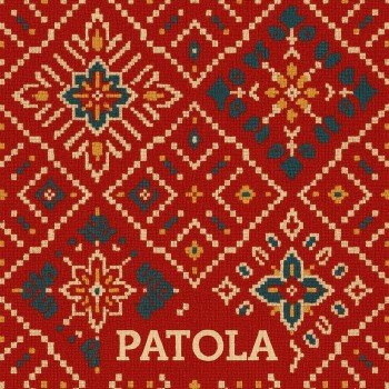 Fridge Magnet :Patola of Rajkot