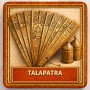 Fridge Magnet :Palm Leaf Engraving / Talapatra