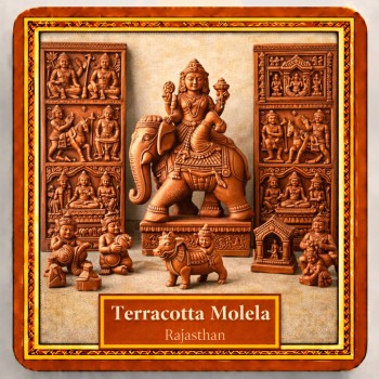 Fridge Magnet :Molela Terracotta