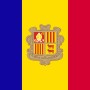 Fridge Magnet :Flag of Andorra