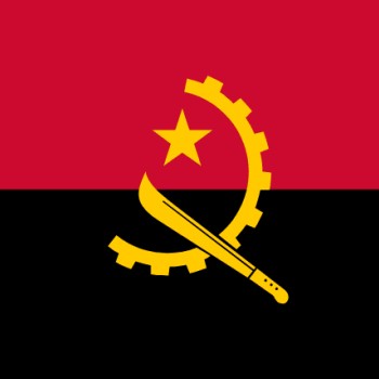 Fridge Magnet :Flag of Angola