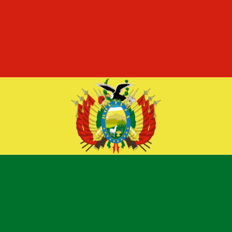 Fridge Magnet :Flag of Bolivia