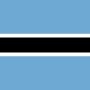 Fridge Magnet :Flag of Botswana