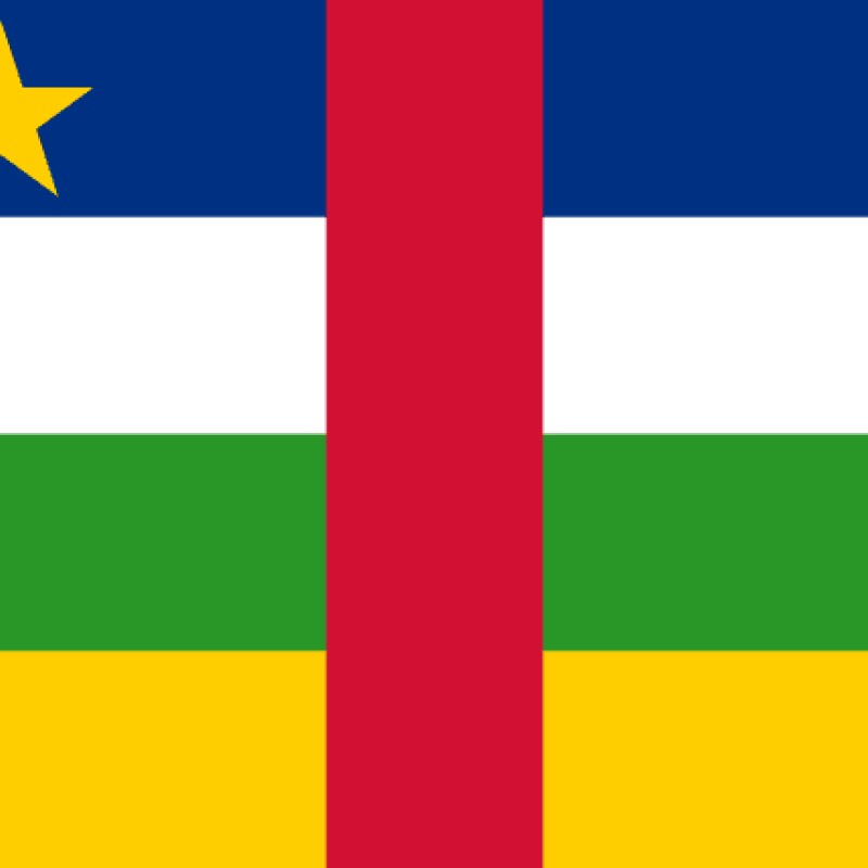 Fridge Magnet :Flag of Central African Republic