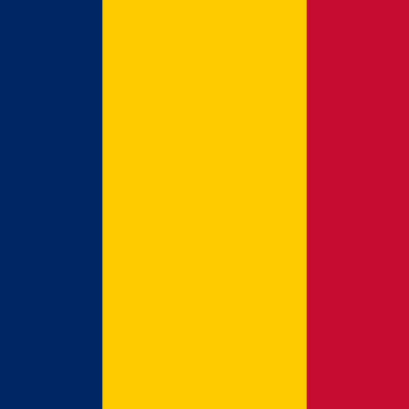 Fridge Magnet :Flag of Chad