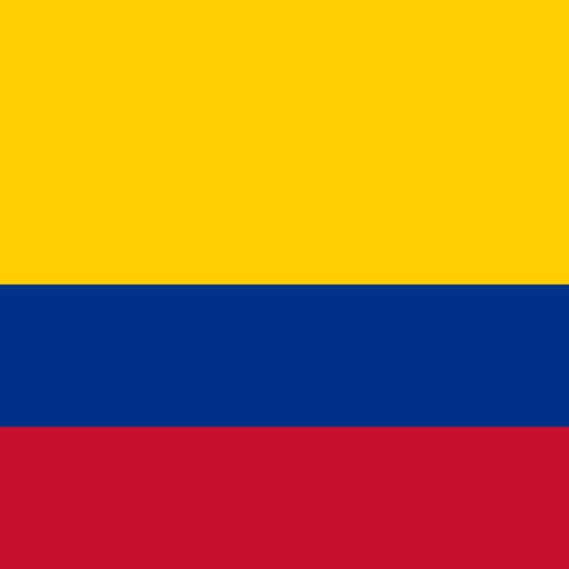 Fridge Magnet :Flag of Colombia