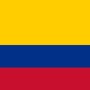 Fridge Magnet :Flag of Colombia