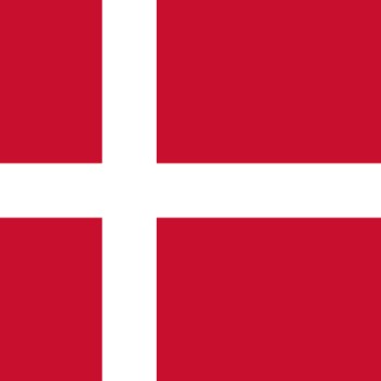 Fridge Magnet :Flag of Denmark