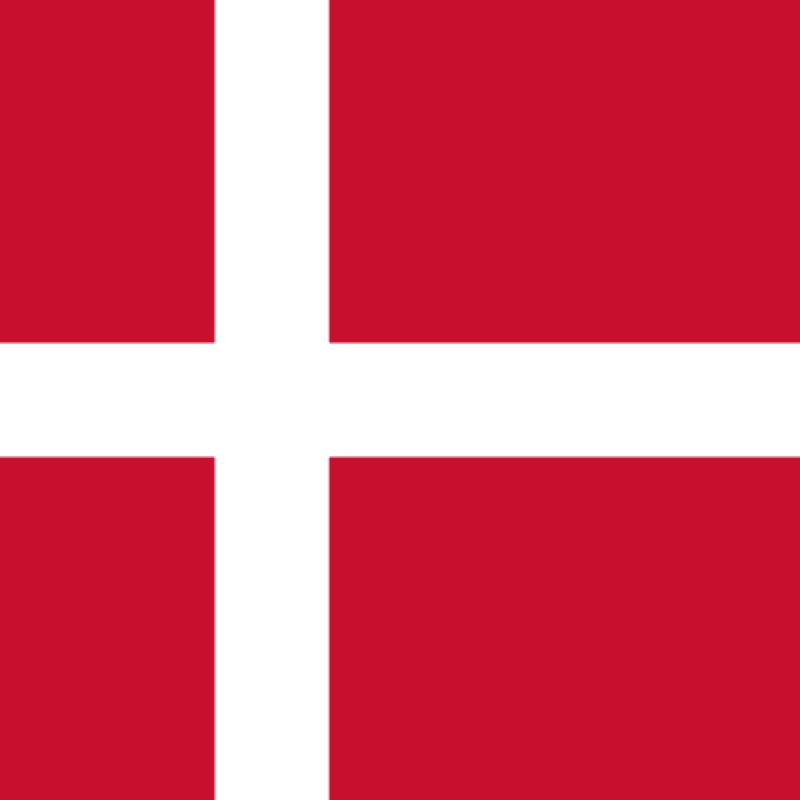 Fridge Magnet :Flag of Denmark