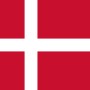 Fridge Magnet :Flag of Denmark