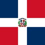 Fridge Magnet :Flag of Dominican Republic