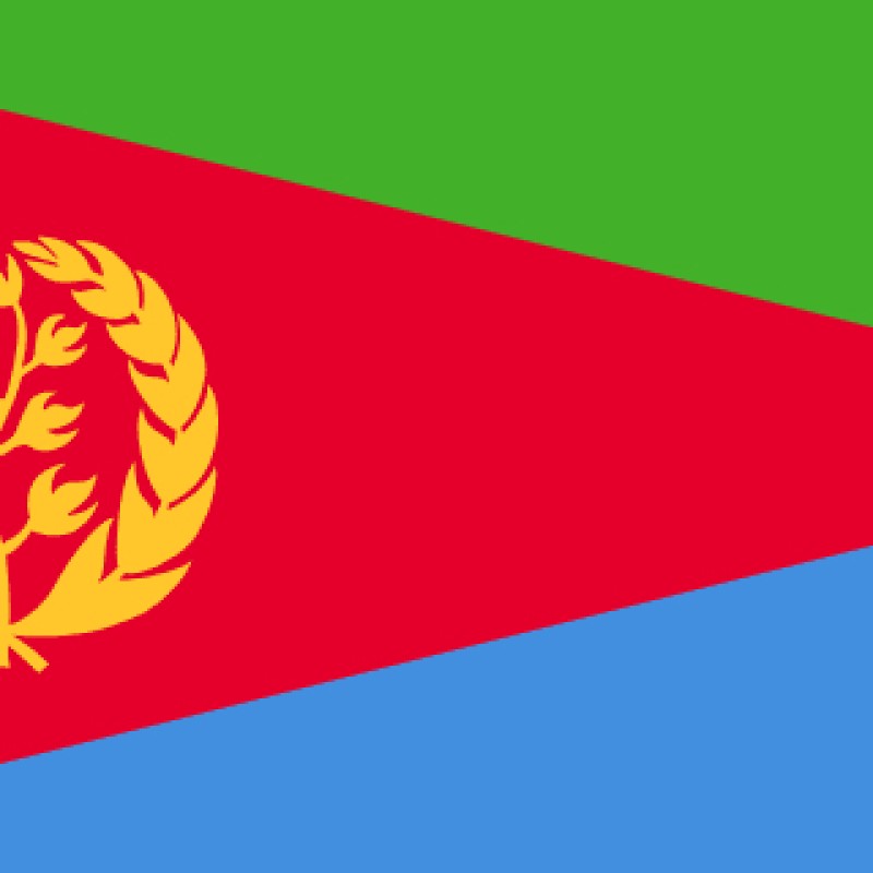 Fridge Magnet :Flag of Eritrea