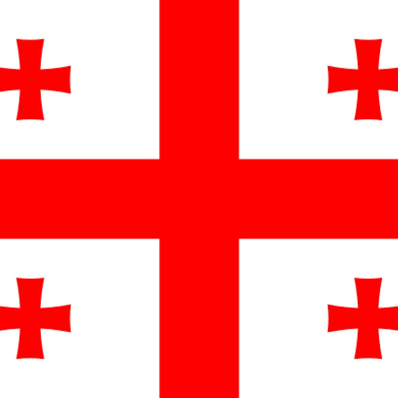 Fridge Magnet :Flag of Georgia