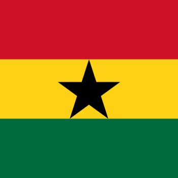 Fridge Magnet :Flag of Ghana