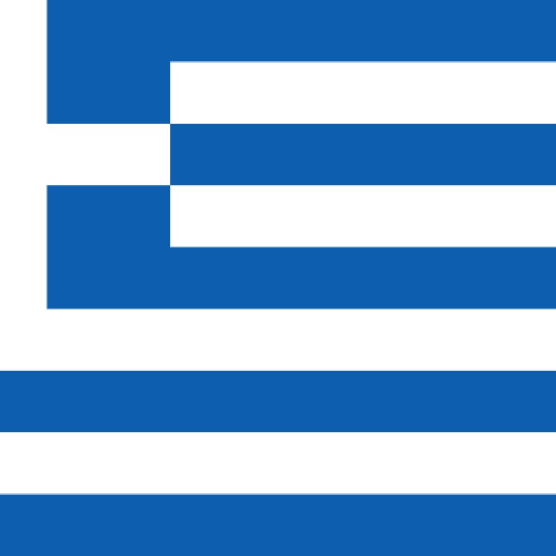 Fridge Magnet :Flag of Greece