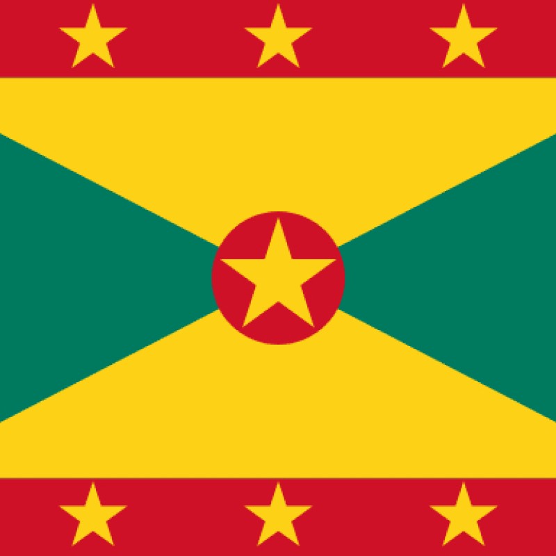 Fridge Magnet :Flag of Grenada